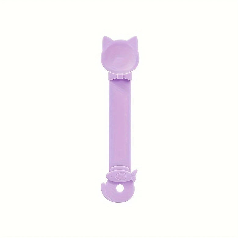 Plastic Cat Strip Spoon Feeder