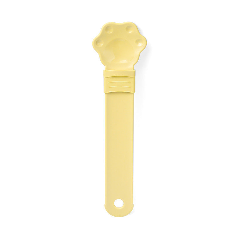 Plastic Cat Strip Spoon Feeder