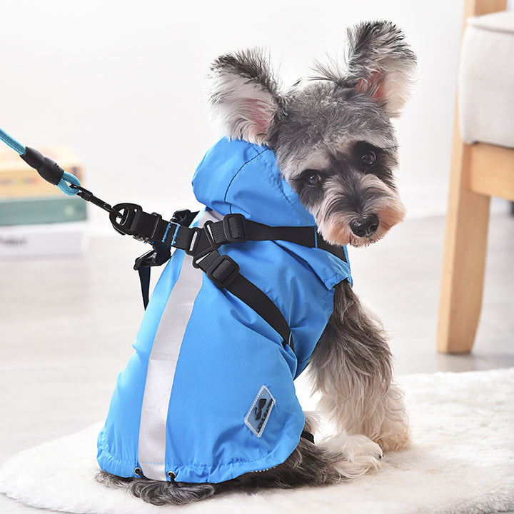 Raincoat Windbreaker Pet Chest