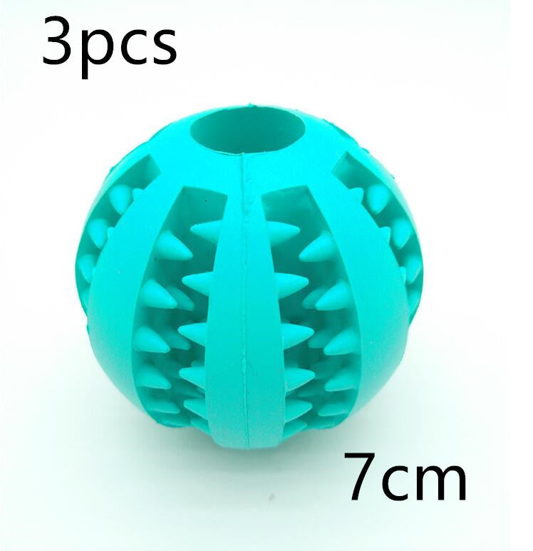 Cute Funny Rubber Dog Ball Toy