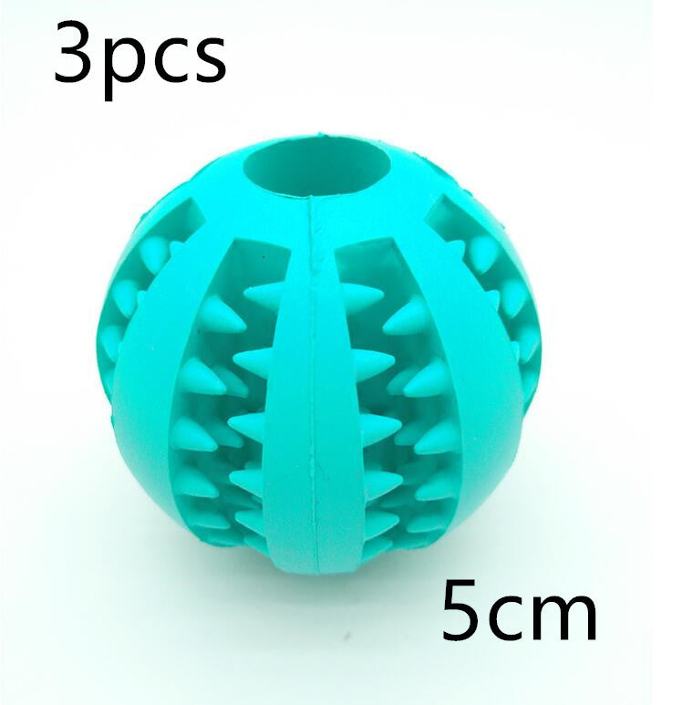 Cute Funny Rubber Dog Ball Toy
