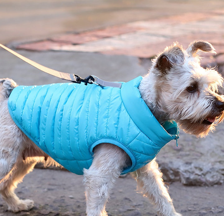 Zipper Puppy Jacket Dog Clothing