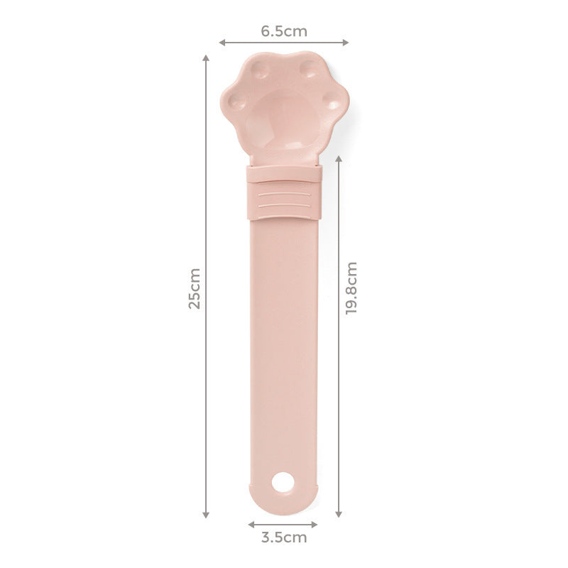Plastic Cat Strip Spoon Feeder
