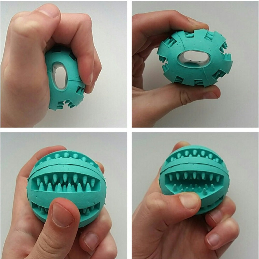 Cute Funny Rubber Dog Ball Toy