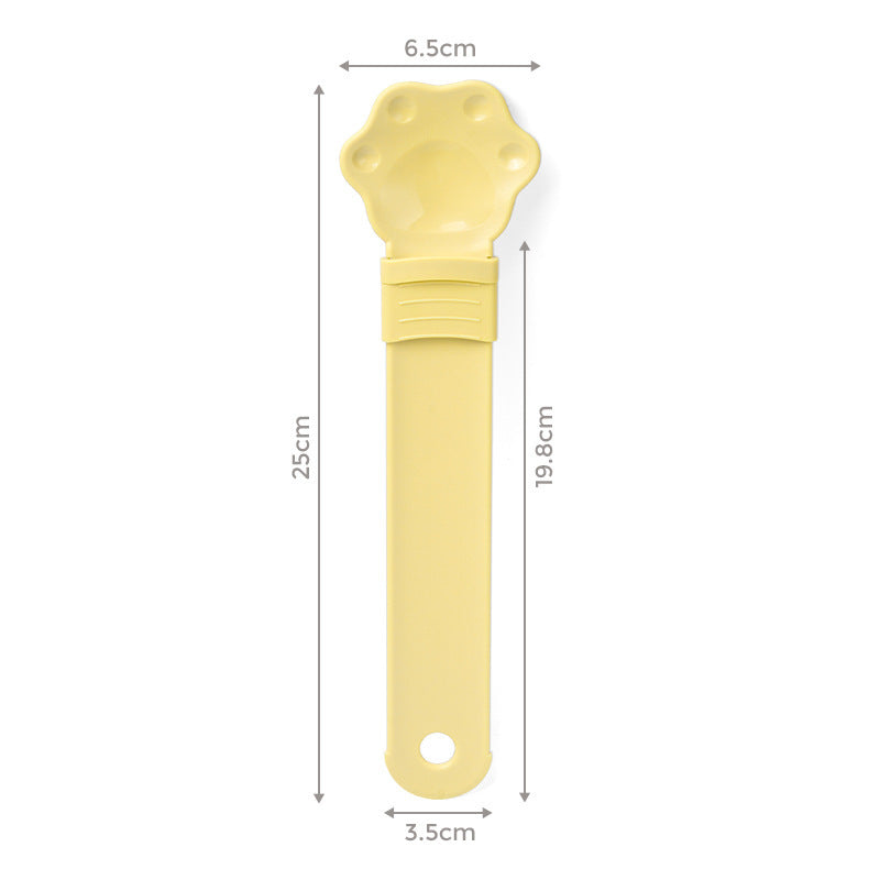 Plastic Cat Strip Spoon Feeder
